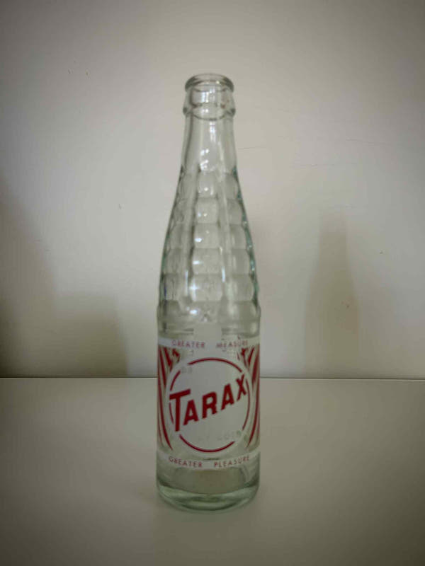 Vintage Tarax Soft Drink Bottle - Classic Australian Glass Bottle