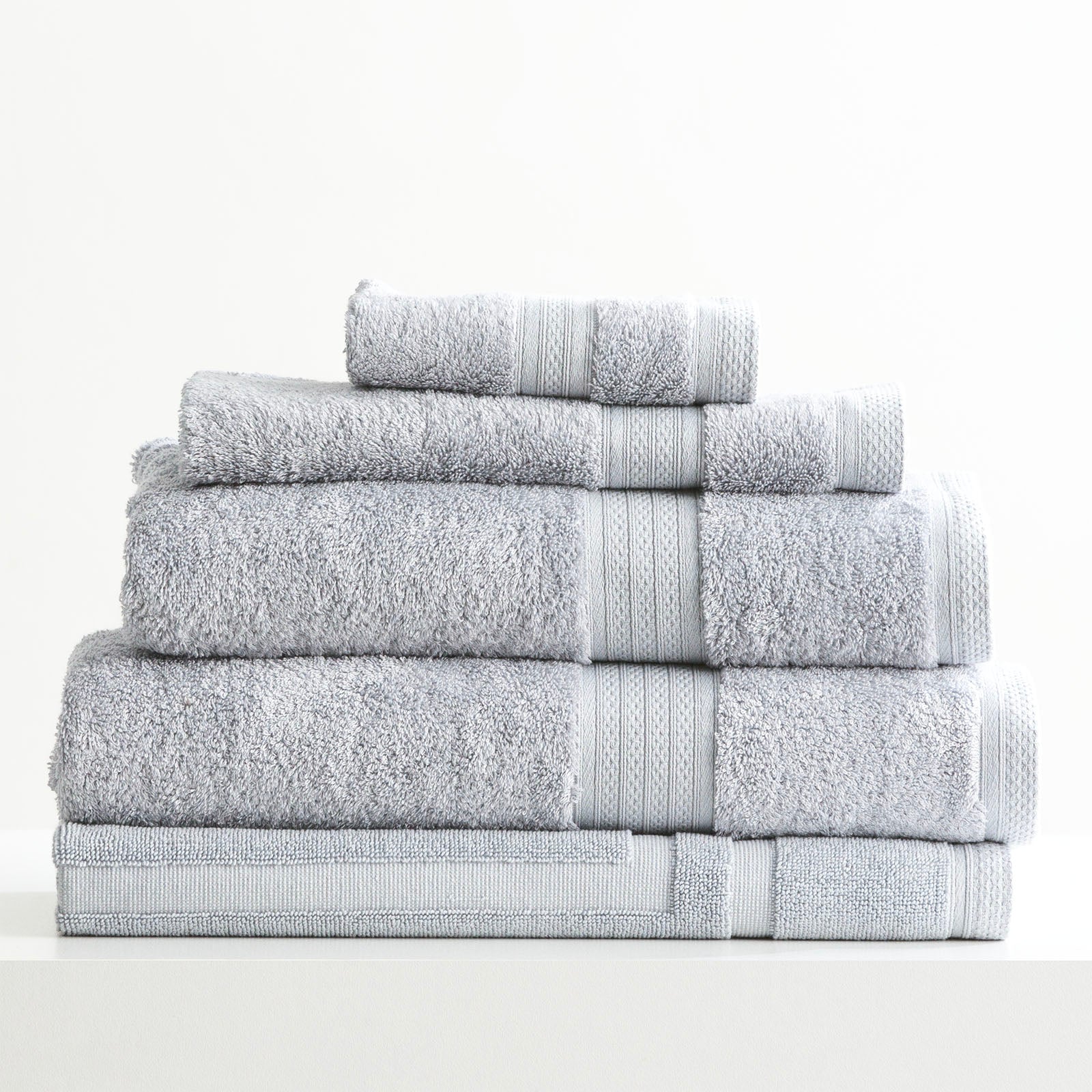 Stella Bamboo Towels Silver