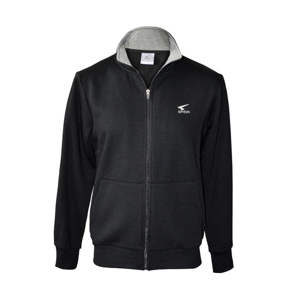 Zander Mens Fleece Jacket - Black-0