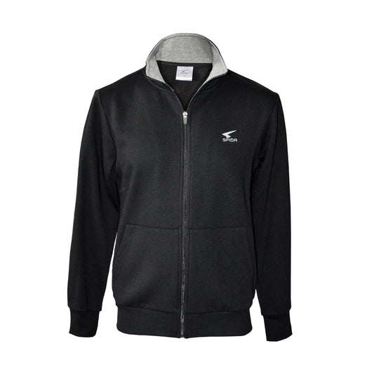 Zander Mens Fleece Jacket - Black-0