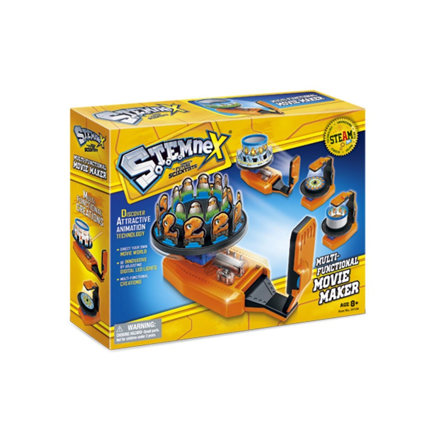 NNEDSZ Stemnex Multi-Functional Movie Maker STEM Toy - Build Your Own Educational Construction Kit