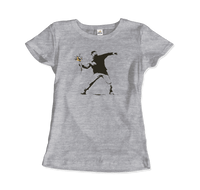Banksy Flower Thrower Artwork T-Shirt