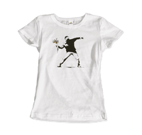 Banksy Flower Thrower Artwork T-Shirt
