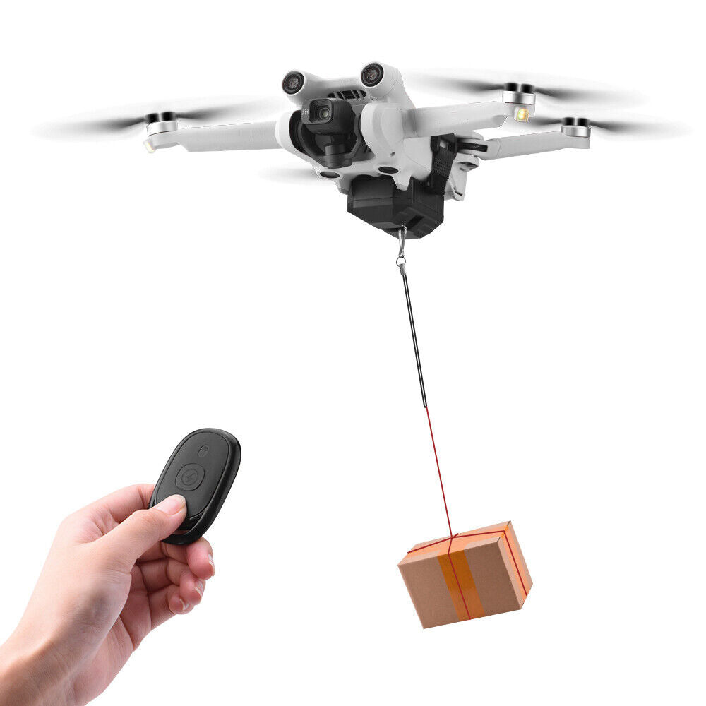 Drone Dropping Delivery Thrower Air Dropper Device Suitable for DJI Mini 3 Pro